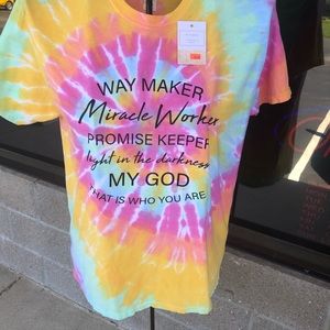 Inspirational Tee Tye Dyed